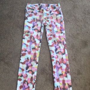 Preowned girls jeans adjustable waist band